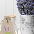 thumbnail image 4 of Shisuyan 6pcs Lavender Sachet Bags Empty Small Floral Drawstring Bags Decorative Lavender Pouches Handmade Lavender Sachet Bag Drawstring Bags, 4 of 9