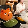 thumbnail image 4 of 14 Inch Cartoon Soft Cat Plush Toy Seat Cushion for Comfortable Support, Premium Decorative Accent Pillow and Stuffed Animal Body Pillow, 4 of 8
