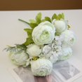 thumbnail image 1 of BKER Simulation 13 European Style Core Peony Flowers Home Table Dress Wedding Photography Decoration Flower Simulation Flowers, 1 of 5