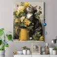 thumbnail image 4 of Charming Cat Tree Canvas Print, Modern Cat Art, Multi-Room Home Decor & Friend Gift, 4 of 8