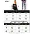 thumbnail image 7 of Matching Family Women's Pajamas Sets Christmas Pajamas Letter Print Top and Plaid Bottom Sleepwear Jammies with Pockets, 7 of 7