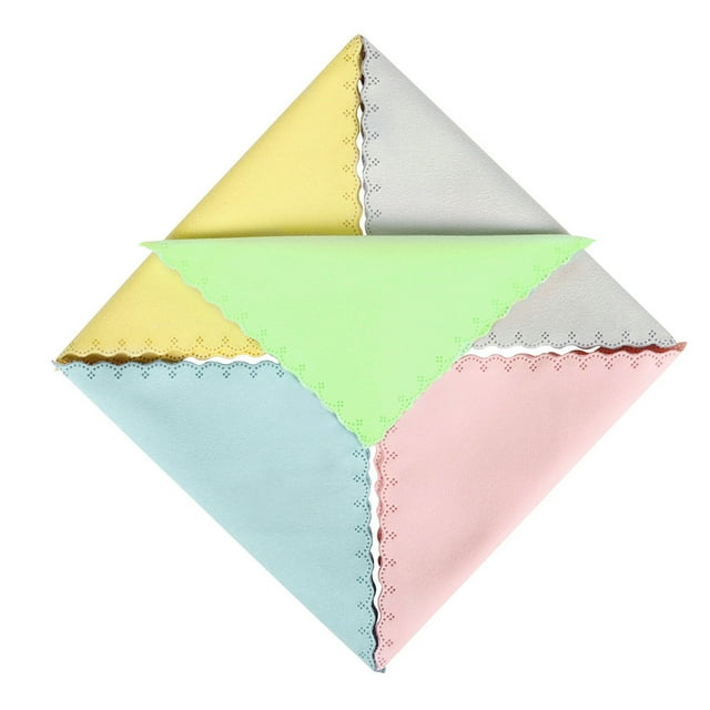 5 paños de limpieza para instrumentos, paños suaves de microfibra, paño para instrumentos de cuerda, guitarra, violín, metales, 12 x 12 cm, como se muestra