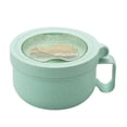 thumbnail image 3 of YWIYIUD 1PC 3.54x5.71 Inch Microwave Soup Bowl Containers with Lids and Handle Portable and Durable Multifunctional Bowl for Soup and Noodles Suitable for Picnics Camping and Road Trips, 3 of 7