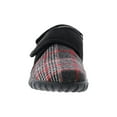 thumbnail image 3 of Drew Breezy Women Casual Shoe In Black Plaid Fabric, 3 of 7
