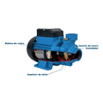 thumbnail image 4 of Bomba Periferica Marshall 1/2hp Anti Atasque 110v Bk1-50, 4 of 6