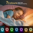 thumbnail image 4 of White Noise Machine, Portable White Noise Sleep Aid, 7 Color Night Light and 24 Soothing Sleep Sounds, USB Rechargeable Sleep Machine with 3 Timer Functions, MINI, 4 of 5