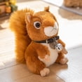 thumbnail image 2 of Muñeca de peluche realista con forma de ardilla, 25 cm, 2 of 2