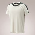 thumbnail image 2 of Men's Cooling Workout Shirts Bamboo Viscose Anti Odor Moisture Wicking Athletic Short Sleeve Lightweight Gym Tee Big and Tall Size M-4XL Gray, 2 of 9
