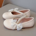 thumbnail image 2 of CAIXIA Girls Dress Shoes Black Mary Jane Flats Round Toe School Uniform Shoes Non- Sole for Little and Big Girls Back To School, 2 of 7