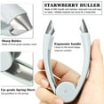 thumbnail image 5 of 4-Piece Strawberry Huller & Tomato Corer Set - Stem Remover Tool for Strawberry, Potato, Pineapple, 5 of 8