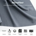 thumbnail image 4 of 4PCS 16"x16" Extra Large Microfiber Cleaning Cloths for Lens, K&F Concept Microfiber Cloths for Electronics, Laptops, Telescope, Computers, Glasses - Gray, 4 of 10