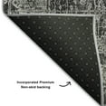 thumbnail image 3 of Addison Rugs Mayfield Washable Transitional Organic Gray Rectangle Rug, 5' x 7'6", 3 of 6