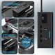 thumbnail image 2 of Inversor de Corriente para Coche de 200 W, 12 V CC A 220 V CA, PD QC3.0, 4 Puertos USB, Adaptador de Inversor de Corriente para Coche Dual, 2 of 5