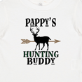 thumbnail image 4 of Inktastic Pappys Hunting Buddy Bow Hunter Boys or Girls Baby T-Shirt, 4 of 5