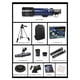 thumbnail image 2 of Telescopios astronómicos para niños y adultos Telescopio profesional con trípode Telescopio refractor astronómico Telescopio de viaje con 2 oculares de aumento YUNYI BRAND  Deportes, 2 of 7