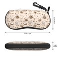 thumbnail image 2 of Honeii Chicken With Floral Print Neoprene Glasses Case,Spacious for Sunglasses and Eyeglasses,Zipper Eyeglass Case With Belt Clip, 2 of 5
