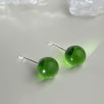thumbnail image 1 of Minimally Transparent Glass For Crystal Ball Earrings, 1 of 6