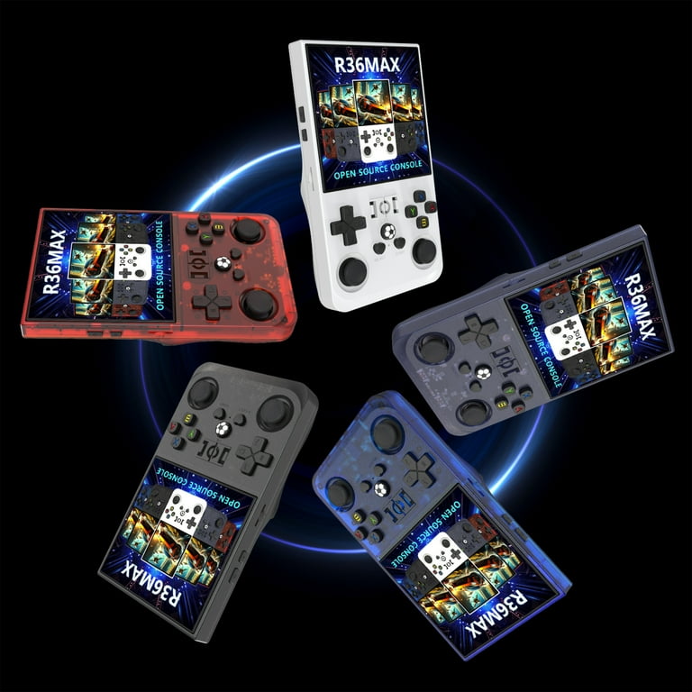 The latest R36SMAX open source handheld game console, nostalgic