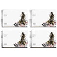 thumbnail image 2 of 4PCs Marker Paper Sketching Book Drawing Paper, Drawing Book, Noting Kids For Clothing Designs Daily Painting, 2 of 8
