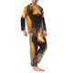 thumbnail image 2 of Balery Colorful Painted Duck Pijama para Hombre de Dos Piezas con Manga Larga, Conjunto de Dormir y Descanso Suave con Bolsillos-Small, 2 of 7