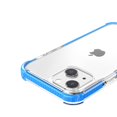 thumbnail image 4 of SaniMore for iPhone 14 6.1" 2022 Case, Ultra-clear Rugged Acrylic Backplane Shockproof Anti-fall Slim Lightweight Anti-scratch Anti-slip Cover For iPhone 14 6.1" 2022, Blue, 4 of 10