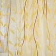 thumbnail image 5 of Xmarks Willow Sheer Curtains, 2 Panels Set, Willow Leaves Sheers Rod Pocket Voile Drapes Window Curtain for Living Room Balcony Sunroom Closet Doorway, (39.4 x 78.7 Inch/39.4 x 106.3 Inch), 5 of 7