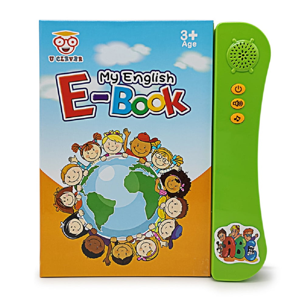 Baby Learning Book, Kids Early Educational 108 Words Electronic Multi
