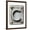Brown Frame, variant on Art.com Old Metal Alphabet Letter C Art Print by donatas1205, White Frame Wall Art, 32" x 40"