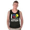 thumbnail image 5 of I Love Someone with Autism Puzzle Tank Top T Shirts Men Women Brisco Brands X, 5 of 6