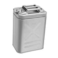 thumbnail image 2 of Tanque de combustible de acero inoxidable 304 resistente, contenedor de almacenamiento de agua, jarra metálica ergonómica 40 litros, 2 of 8