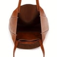 thumbnail image 6 of Women Large Tote Bag Vegan Leather Casual  Work Bag Weekender  Shopping Bag Oversize Shoulder Travel  Bag, 6 of 8