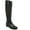 Black Leather, variant on Franco Sarto Womens Colttall Leather Embossed Knee-High Boots