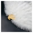 thumbnail image 5 of Large Femina Feather Fan Costume Folding Hand Fan Decorative FoldingFan Feather Fan Feather Fans for Burlesque, 5 of 7