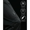 thumbnail image 5 of iCreek Women's Rain Pants Waterproof Rain Over Pants Zipper Pockets Hiking Pants Windproof Lightweight Outdoor for Golf, Fishing, 5 of 8