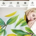 thumbnail image 3 of ARISTURING  Yellow Lemon Flannel Lightweight Blankets Plush Bedding Throw Blanket for Couch and Bed for Pet, 3 of 6