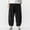Black, variant on Corduroy Wide Harem Pants Men Loose Casual Jogger Pants Chinese Baggy Big Size Heavy Duty Oversize Trousers Male High Quality (Gray,XXXL)