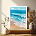 thumbnail image 6 of Qisvanset Ocean Waves Beach Landscape Canvas Wall Art 15.75x11.81 INCHES, 6 of 8