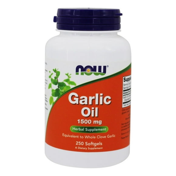 NOW Foods - Garlic Oil 1500 mg. - 250 Softgels