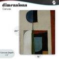 thumbnail image 4 of Stupell Industries Mid-Century Balanced Abstract Structure Canvas Art, 16 x 20, by Kippi Leonard, 4 of 8