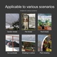 thumbnail image 4 of 70% Reflective Aluminet Shade Cloth - Sun Shade Covers for Rv Cars Camping 10Ft X 14Ft, 4 of 8