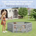 thumbnail image 3 of Bifanuo Plastic Dog Playpen, 6 Panels Pet Fence for Indoor and Outdoor ,  Exercise Fence for Small Dogs, 3 of 7