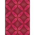 thumbnail image 1 of Ahgly Company Machine Washable Indoor Rectangle Transitional Pink Lemonade Pink Area Rugs, 3' x 5', 1 of 7