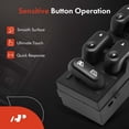 thumbnail image 6 of A-Premium Power Window Switch Master Compatible with Ford F-150 2004-2008 Expedition 2003-2006 Lobo 2004-2008 Crown Victoria 2003-2008, 6 of 9