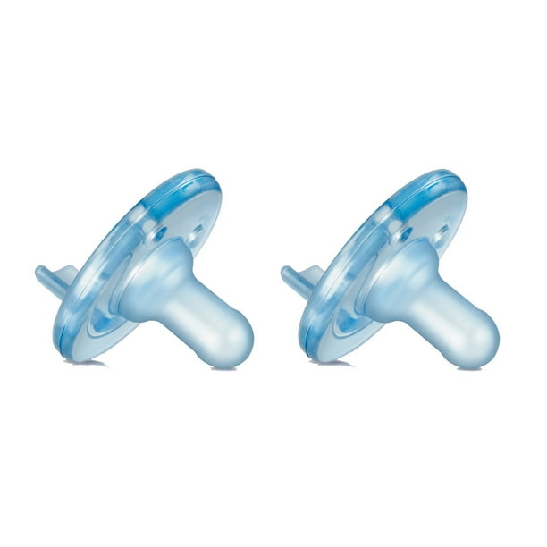 Philips AVENT Soothie Pacifier, 03 months, Blue, 2 pack, SCF190/03