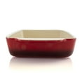 thumbnail image 4 of Crock-Pot Artisan 4-Quart Stoneware Bake Pan, Red, 4 of 8
