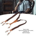 thumbnail image 3 of Comfortable And Heavy Duty Men's Suspender, Double Layer Changeable Elastic, Perfect For Stylish And Reliable Support For Men, A Must Have Accessory For The Modern Gentleman, 3 of 8