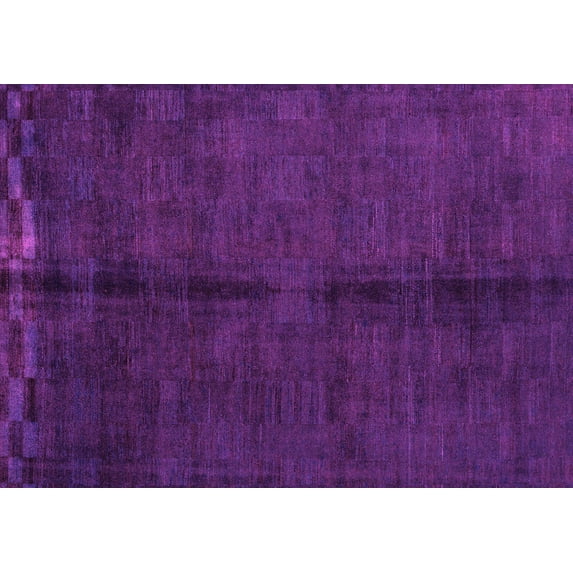 Ahgly Company Indoor Rectangle Abstract Pink Modern Area Rugs, 8' x 12'