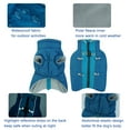 Kuoser Dog Winter Coat Cold Weather Dog Jacket Windproof Reflective