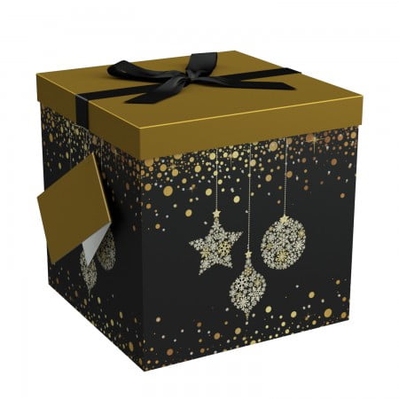 Large Kraft Paper Decorative Gift Boxes Pink Set Of 12 Party Bags