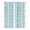 Turquoise, variant on Teal Striped Coastal Kitchen Curtains 63 Inch Length, Nautical Beach Starfish Shell Grommet Top Bedroom Living Room Curtains, Light Filtering Cafe Curtain Drapes 2 Panels Set 84''x63''